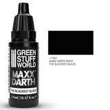 Green Stuff World MaxX Darth Paints "The Blackest Black"