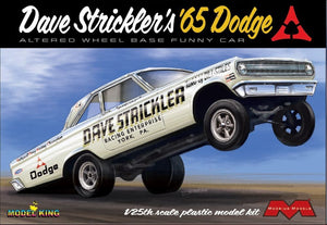 1/25 Moebius '65 Dodge AWB Dave Strickler Hemi Super Stock Drag Race Car (Ltd Prod) 2451