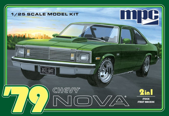 1/25 MPC / R2 1/25 1979 Chevy Nova Car (2 in 1) NEW! (1003)