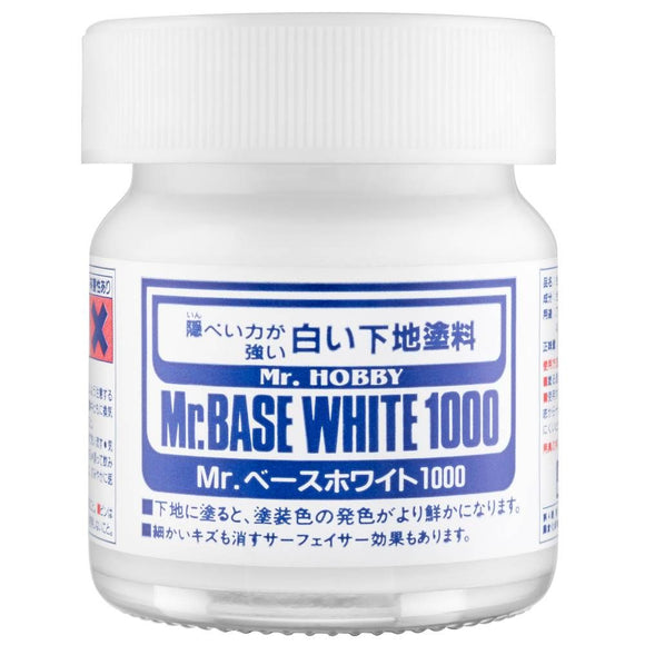 Gunze MR. Hobby SF283 Mr Base White Primer Bottle 40ml