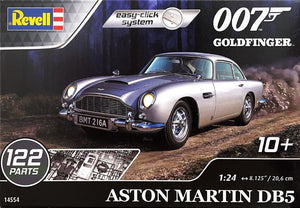 1/25 Revell 1/24 Aston Martin DB5 Car from Goldfinger Movie James Bond Edition #4554 *NEW TOOL 2024*