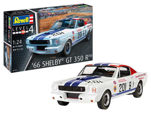 1/24 Revell Germany 1965 Ford Shelby GT350R Mustang Race Car 07716