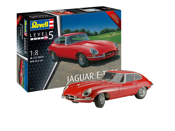 1/8 Revell Monogram Jaguar E-Type Sports Car 7717 (Future Release!)