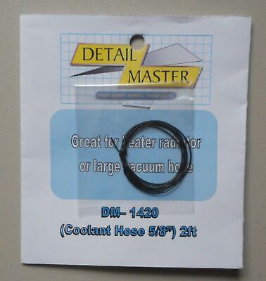 1/24-1/25 DETAIL MASTER Black Coolant Hose 5/8” 1420