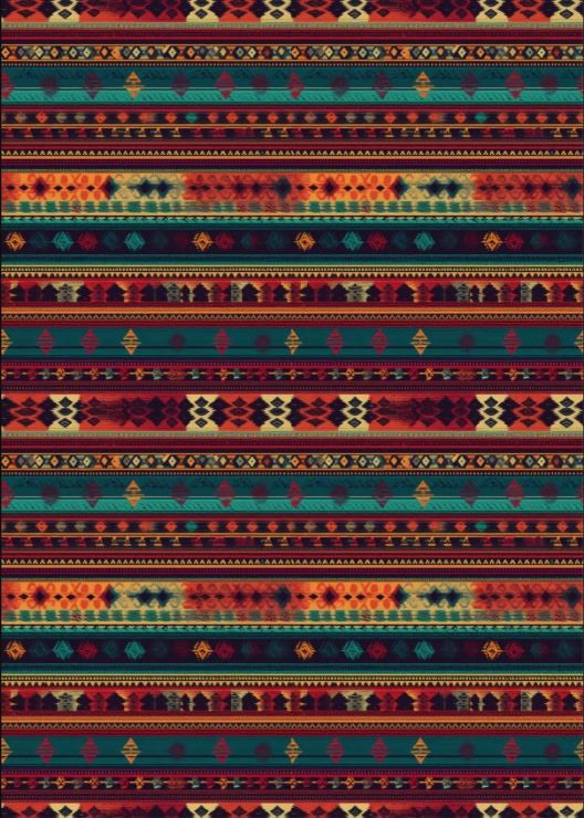 1/24 - 1/25 STS Decals Mexican Zig-Zag Blanket 742