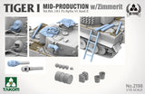 1/35 Takom Tiger I Mid-Production w/Zimmerit Sd.Kfz.181 Pz.Kpfw.VI Ausf.E 2198 NEW TOOL!