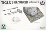 1/35 Takom Tiger I Mid-Production w/Zimmerit Sd.Kfz.181 Pz.Kpfw.VI Ausf.E 2198 NEW TOOL!