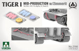 1/35 Takom Tiger I Mid-Production w/Zimmerit Sd.Kfz.181 Pz.Kpfw.VI Ausf.E 2198 NEW TOOL!