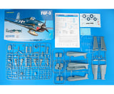1/48 Eduard F6F3 Aircraft (Wkd Edition Plastic Kit)