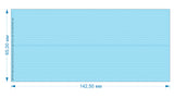 1/32 Triple riveting rows (rivet size 0.20 mm, gap 0.8 mm, suits 1/32 scale), White color, total length 3,7 m/12 ft QRV-033