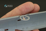 1/48 IL-4 3D-Printed & coloured Interior on decal paper (for Xuntong  kit)