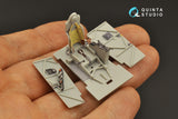 1/48 Quinta Studio Fiat CR.42 3D-Printed Interior (for Italeri) 48230
