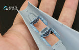 1/72 Quinta Studio Su-27UB 3D-Printed Interior (for Zvezda kit) 72020