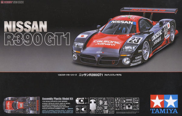 1/24 Tamiya Nissan R390 GT1 LeMans Race Car Calsonic