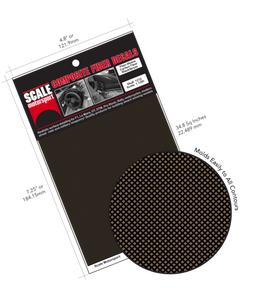 1/24 Scale Motorsport Comp. Carbon Kevlar Plain Weave 1224