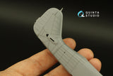 1/48 Quinta Studio Single riveting rows (rivet size 0.15 mm, gap 0.6 mm, suits 1/48 scale), Black color QRV-020