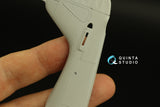 1/48 Quinta Studio Single riveting rows (rivet size 0.15 mm, gap 0.6 mm, suits 1/48 scale), White color QRV-016