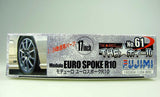 1/24 Fujimi Modulo EURO Spoke R10 (17") Wheels & Tires 193304