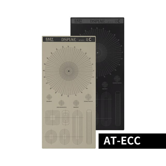 DSPIAE Masking Tape Cutting Mat (Circles & Ovals) #DSP-AT-ECC
