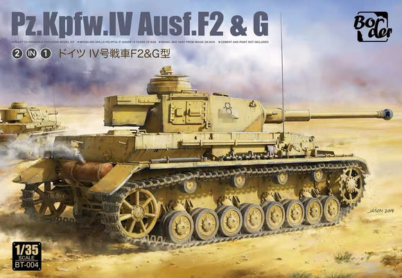 1/35 Border Models PANZER IV F2&G BT004