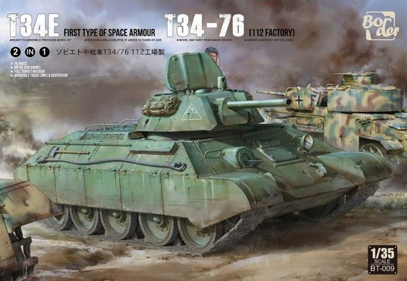 1/35 Border Models T-34-76 screened (type 1) BT009