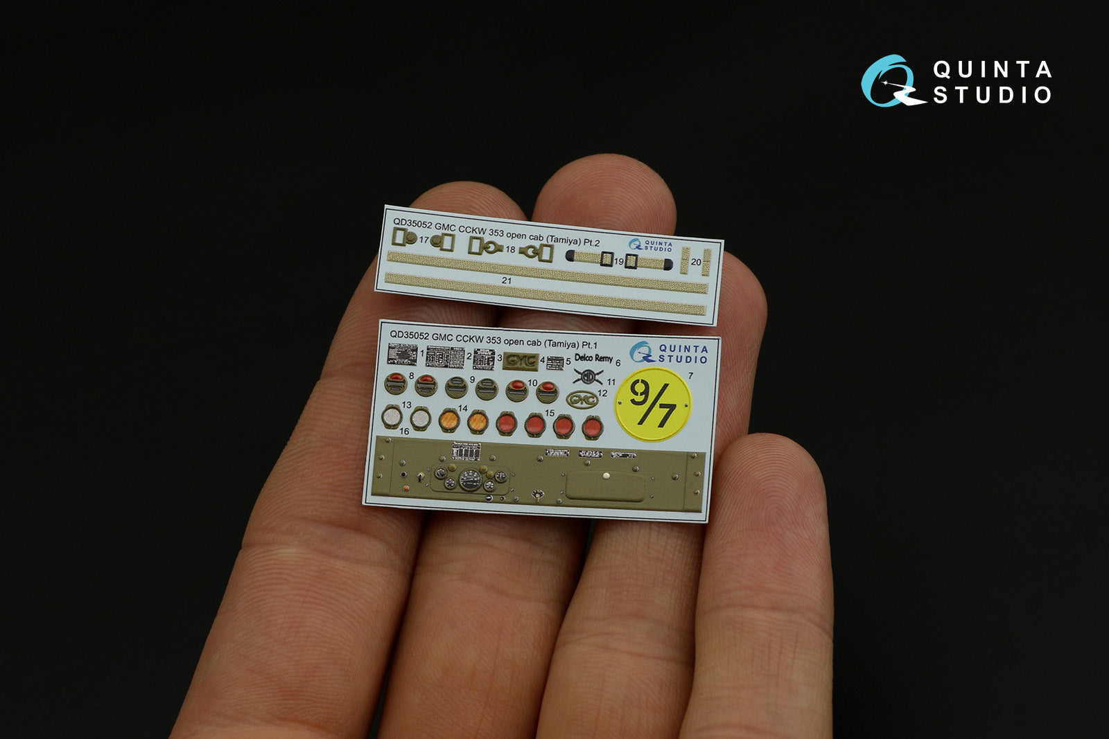 1/35 Quinta Studio GMC CCKW 353 (open cab) 3D-Printed