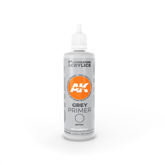 AK Interactive 3G Grey Primer 100ml  AK-11241