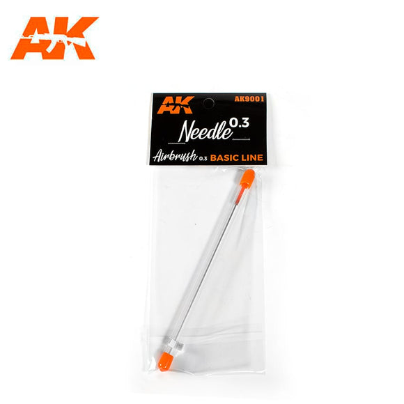 AK Interactive AK Airbrush Basic Line 0.3mm Needle AK-9001