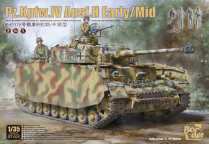 1/35 Border Models PANZER IV H EARLY/MIDDLE (with 4 tank crew ) BT005