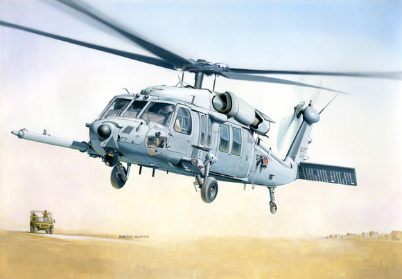 1/48 Italeri 1/48 MH - 60K BLACKHAWK SOA 552666