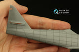 1/32 Quinta Studio Double riveting rows (rivet size 0.20 mm, gap 0.8 mm, suits 1/32 scale), Black color, total length 5,8 m/19 ft QRV-029
