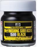Gunze MR. Hobby SF288 Mr Finishing Surfacer Black 1500 Ultra Fine Primer Bottle 40ml