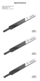 Border Model GLASS POLISHING FILES 6000# Grit