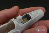 1/48 Quinta Mirage 2000C 3D-Printed Interior(for Kinetic kit) 48113