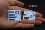1/35 Quinta Studio KAMAZ 4310 Mustang Family 3D-Printed Interior (for ICM kits) 35017