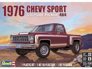 1/25 Revell / Monogram 1976 Chevy Sport Stepside Pickup 4X4 85-4486