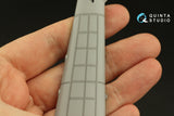 1/72 Triple riveting rows (rivet size 0.10 mm, gap 0.4 mm, suits 1/72 scale), Black color, total length 6.6 m/22 ft QRV-035