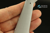 1/32 Triple riveting rows (rivet size 0.20 mm, gap 0.8 mm, suits 1/32 scale), White color, total length 3,7 m/12 ft QRV-033