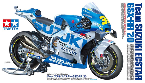 1/12 TAMIYA 2020 Team Suzuki ECSTAR GSX-RR Racing Motorcycle #14139