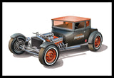 1/25 AMT 1925 FORD T "CHOPPED" 2 complete kits in one box