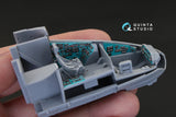 1/48 Quinta Studio Mi-24P  3D-Printed Interior (for Zvezda kit) 48155