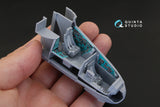 1/48 Quinta Studio Mi-24P  3D-Printed Interior (for Zvezda kit) 48155