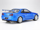 1/24 TAMIYA NISSAN SKYLINE GT-R (R34) V.Spec Ii #24258