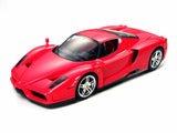 1/24 TAMIYA Enzo Ferrari Car w/Carbon Pattern Decals (Molded in Red)