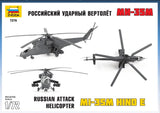 1/72 Zvezda Russian Mil Mi35 Hind E Attack Helicopter 7276 CLEARANCE