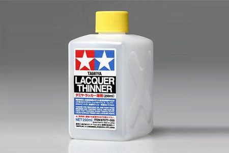 Tamiya LACQUER THINNER (250ml Bottle)  ITEM# 87077