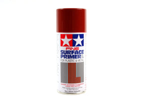 Tamiya Fine Surface Red Oxide Primer (180ml Spray) 87160