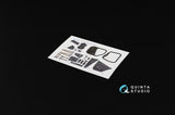 1/72 Mi-24V NATO (black panels) 3D-Printed Interior (for Zvezda kit) 72019