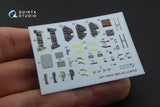 1/48 Quinta Studio Bf 109E 3D-Printed Interior (for Airfix kits kit) 48177