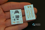 1/48 Quinta Studio Bf 109F-2/F-4 3D-Printed Interior (for Eduard kit) 48083